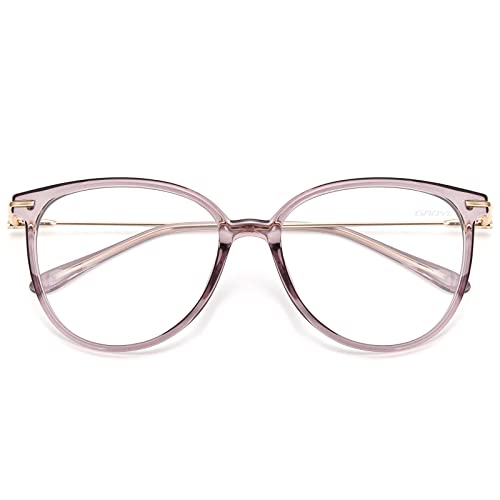 1-clear Purple/Transparent Lens