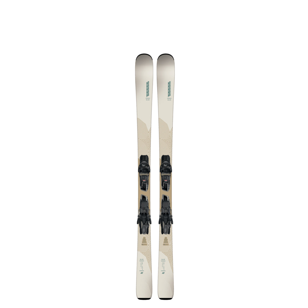 K2 Blur 79 W Adult Skis with Quikclik System Bindings 2026 - Perfect for Women's All-Mountain Skiing and Freeride Adventures