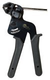Stainless Steel Cable Tie Installation Tool (Black) - Heavy Duty Wire Fastener for Organizing Wires, Cables & Pipes in Home, Office & Industrial Use