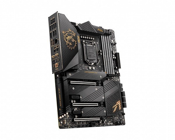 MEG Z590 ACE ATX Gaming Motherboard for Intel 10th & 11th Gen LGA1200 CPUs - High Performance PC Build for Gaming, Streaming & Content Creation