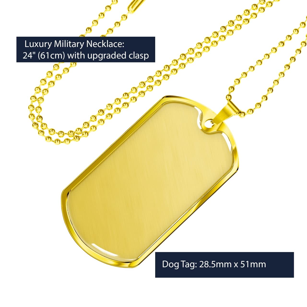 Customized Progress Pride Necklace - Rainbow LGBTQ+ Dog Tag Pendant with Gift Box | Gay, Lesbian & Bisexual Pride Jewelry | Perfect for Pride Month, Couples Gifts & Everyday Wear