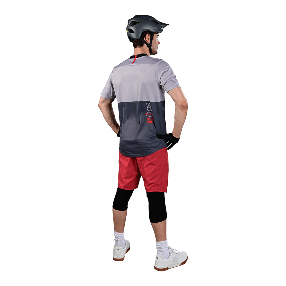 Flowline SS Jersey Scripter Charcoal - Premium Basketball Jersey for Men & Women - Perfect for Games, Training, and Fan Wear