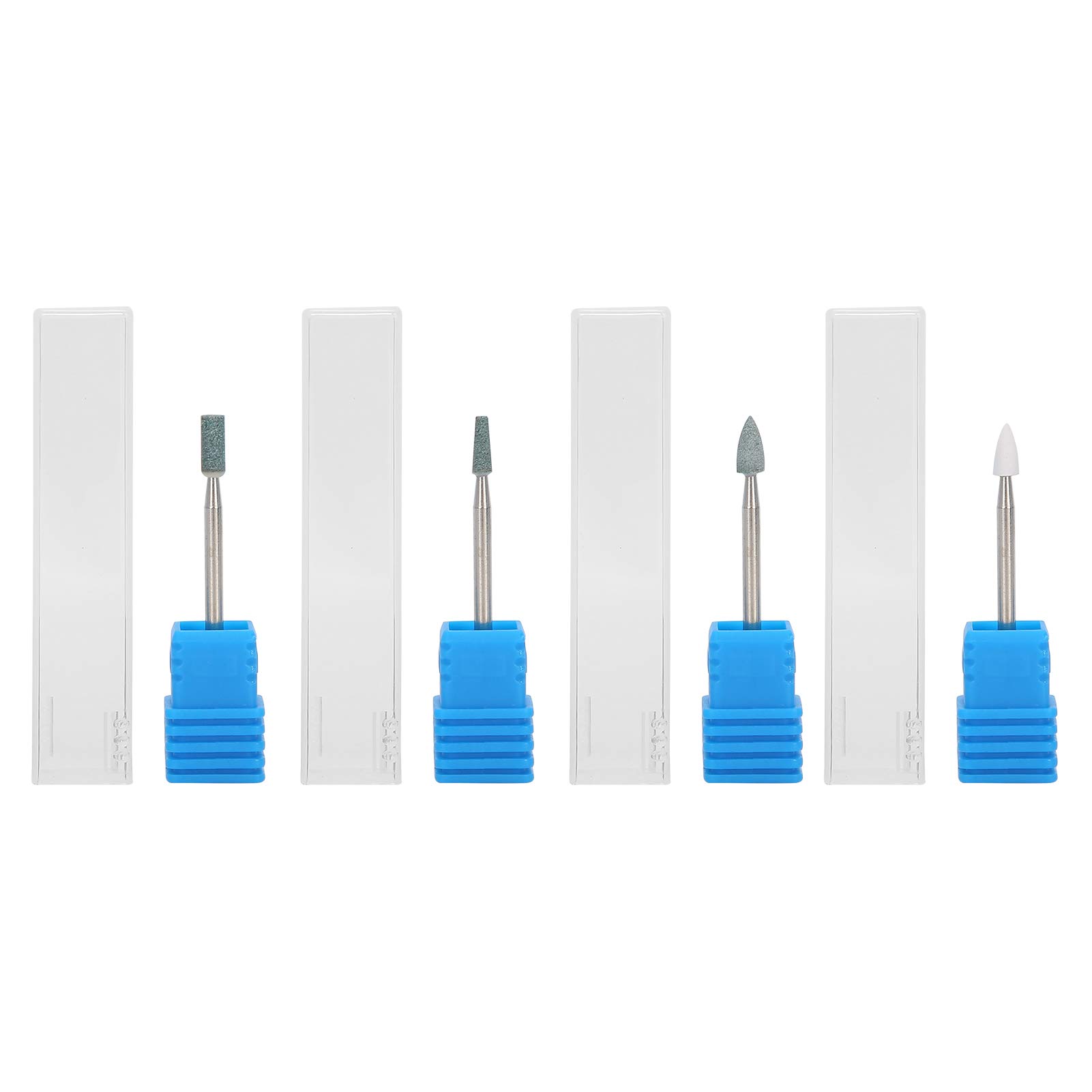 Professional Nail Drill Bits Set for Cuticle Trimming & Nail Polishing - Replacement Parts for Nail Art, UV Gel Polish & DIY Manicures - Perfect for Nail Salons, Home Use & Beauty Schools
