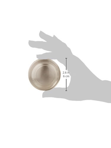 Passage Door Knob with Cove Satin Nickel Finish - Perfect for Bedrooms, Bathrooms & Interior Doors