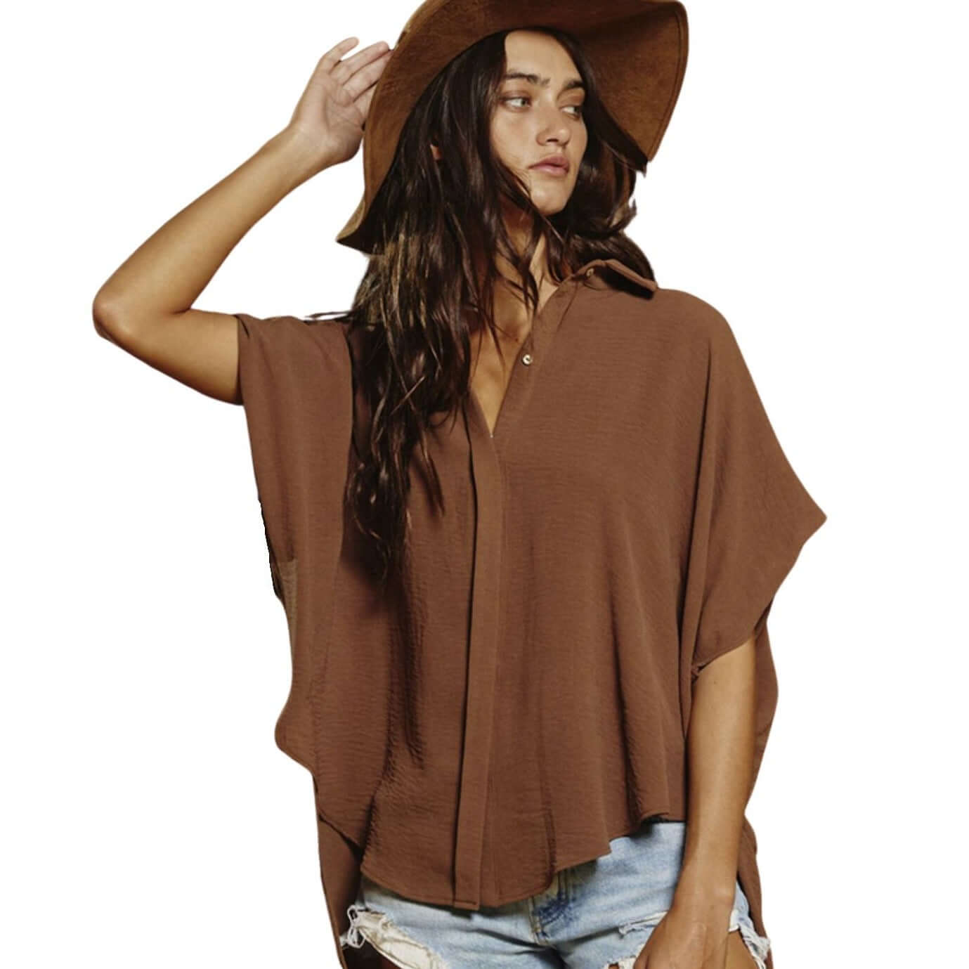 Premium Versatile Button Down Shirt for Women & Men | Made in USA | Perfect for Office, Casual & Date Night Outfits