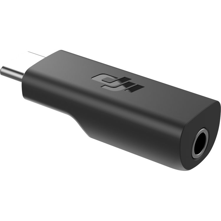 DJI USB C to 3.5mm Mic Adapter for Pocket 2 & Osmo Pocket - High-Quality Audio Adapter for Vlogging, Live Streaming & Content Creation