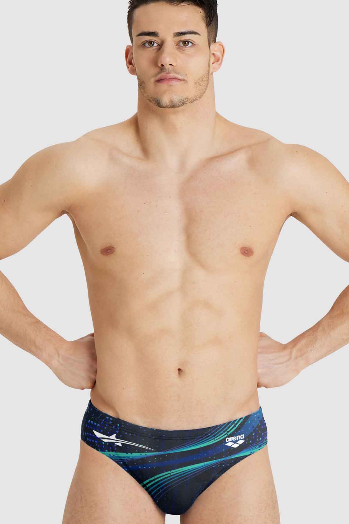 Oceanman x Arena Men's Competitive Swimwear - High-Performance Swimsuits for Training & Racing - Perfect for Pool, Open Water & Triathlon