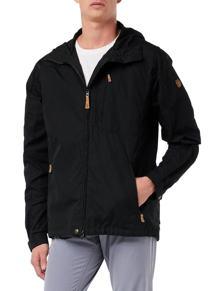 Fjallraven Sten Jacket for Men - Waterproof Outdoor Windbreaker with Hood - Perfect for Hiking, Camping & Travel