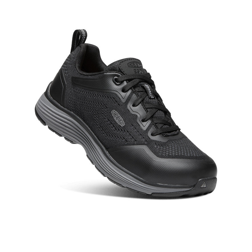 Sparta 2 ESD Women's Safety Shoes with Aluminum Toe - Steel Grey & Black | Slip-Resistant Work Boots for Electricians, Warehouse & Industrial Workers