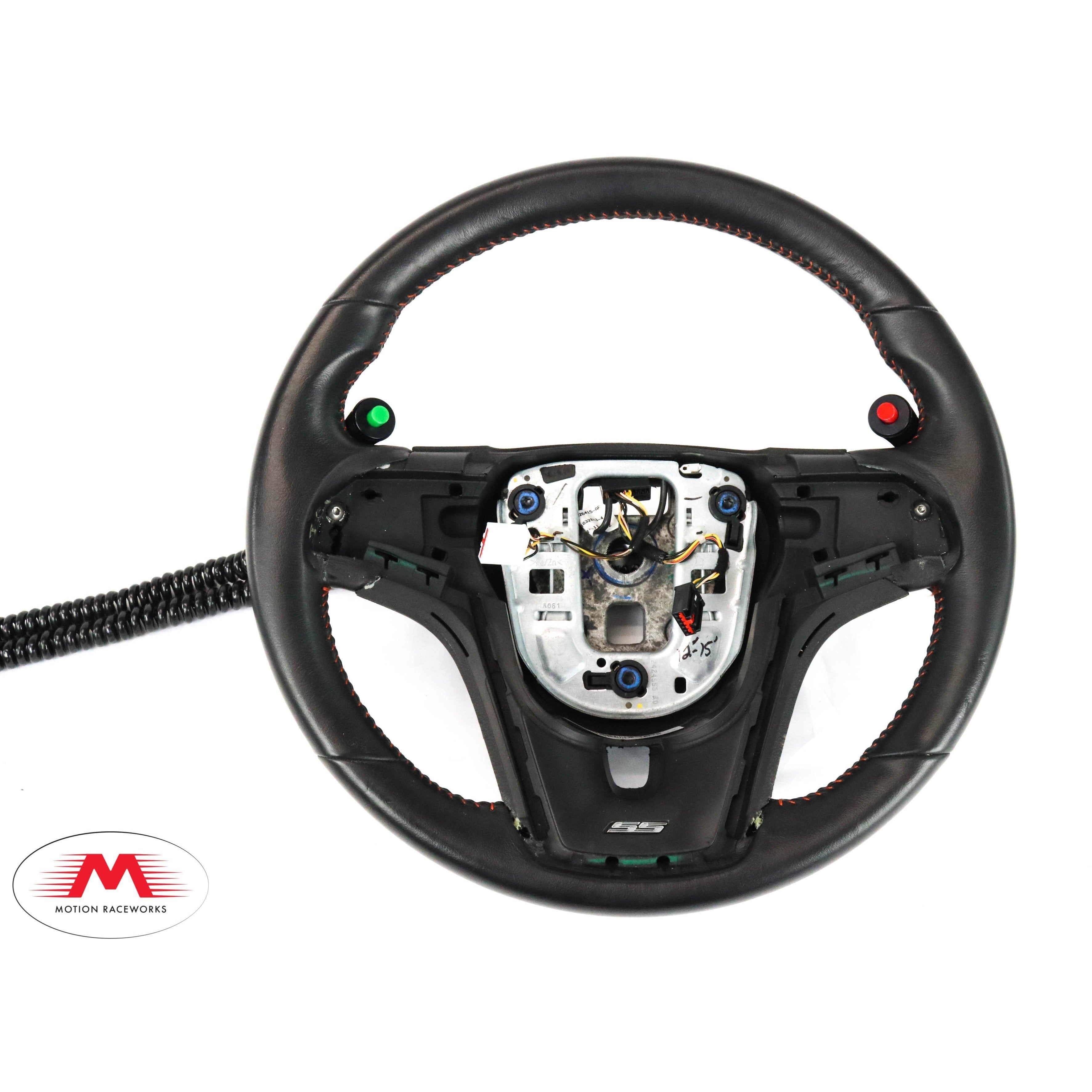2012-2015 Chevy Camaro 5th Gen Steering Wheel Button Bracket - Black Anodized Aluminum Replacement Part (Part# 15-00013) | Perfect for DIY Repairs & Car Upgrades