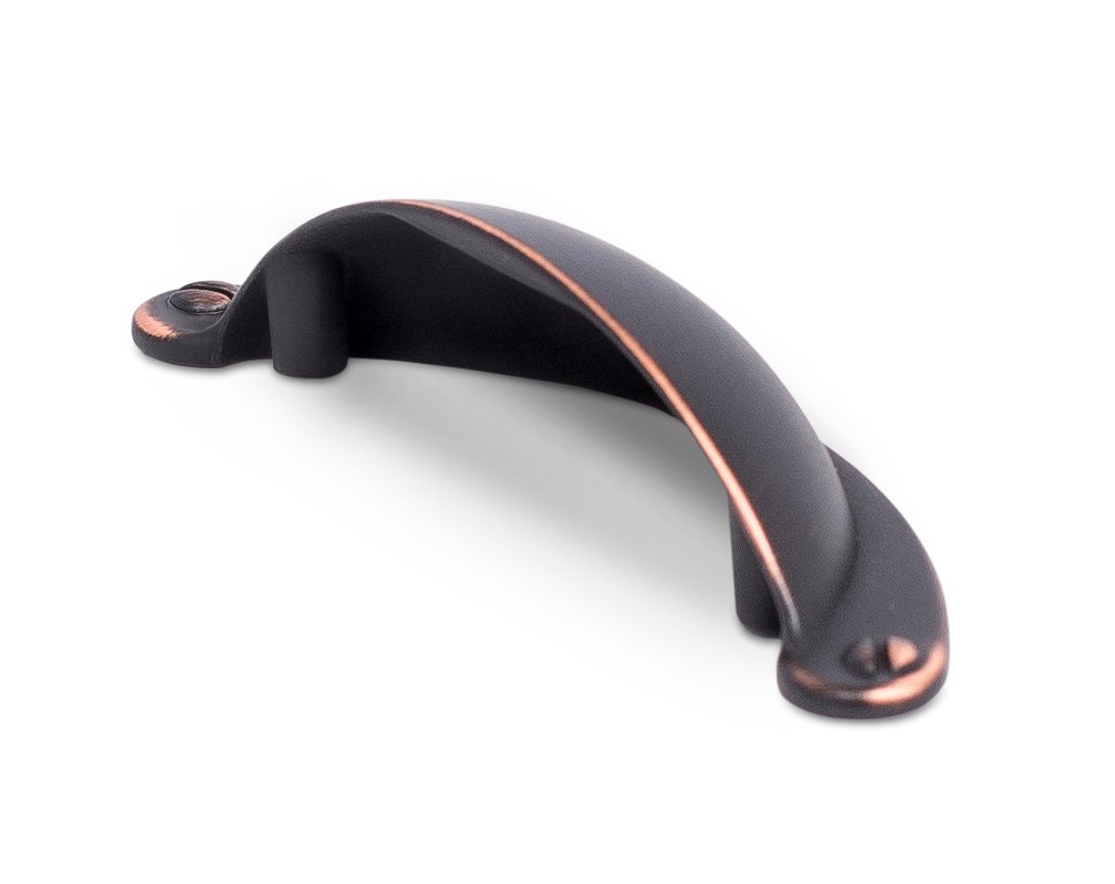 Oil Rubbed Bronze Cabinet Pulls 25-Pack - 2.5