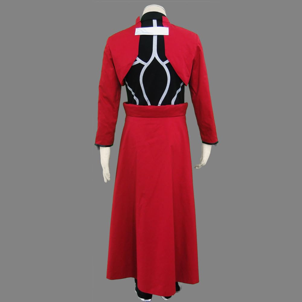Fate Stay Night Archer Shirou Emiya Red Halloween Cosplay Costume for Men - XXL Size | Anime Convention Outfit, Halloween Party Costume, Cosplay Event Dress Up