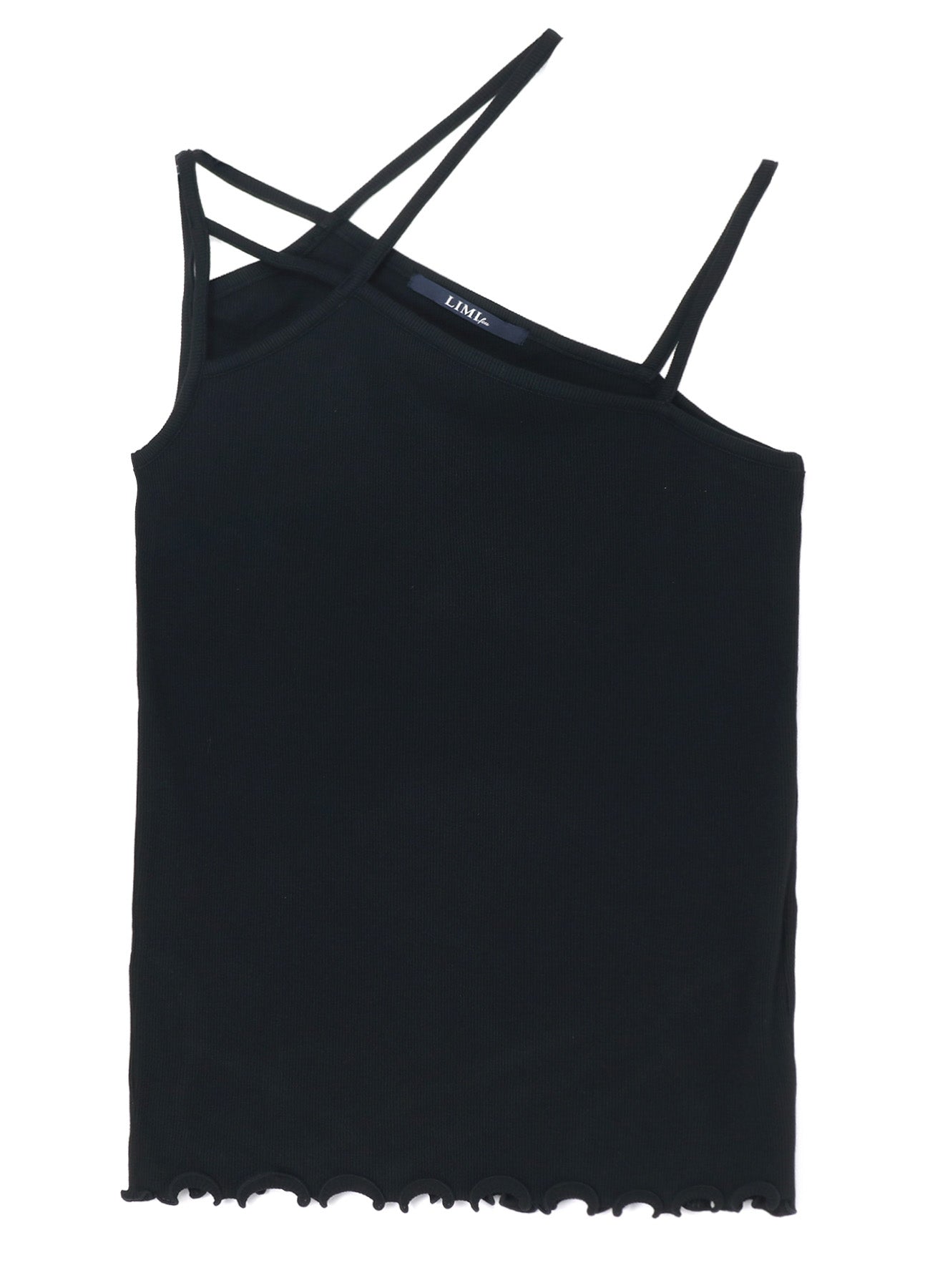 Soft Cotton Rayon Rib Shoulder String Camisole Top for Women - Comfortable Stretchy Sleepwear & Loungewear - Perfect for Layering, Yoga, and Relaxing at Home