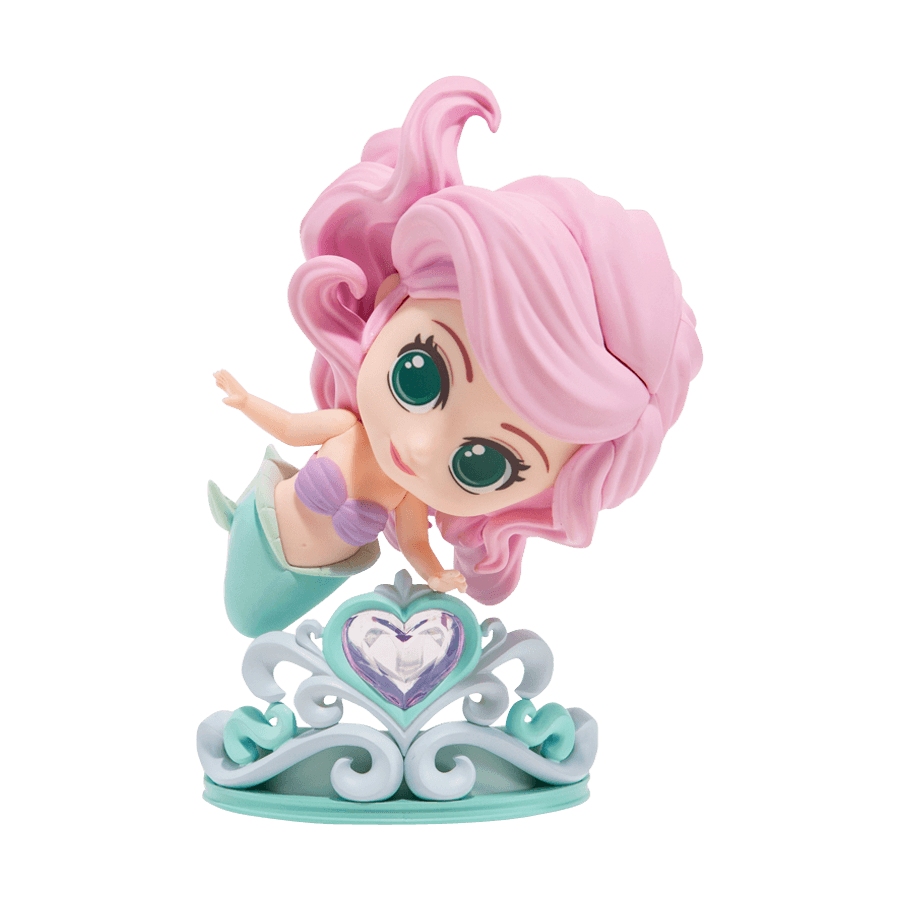 Disney Princess Ariel Pastel Collectible Doll - Authentic Hot Toys Figure for Disney Fans & Collectors - Perfect for Display, Gifts, and Cosplay