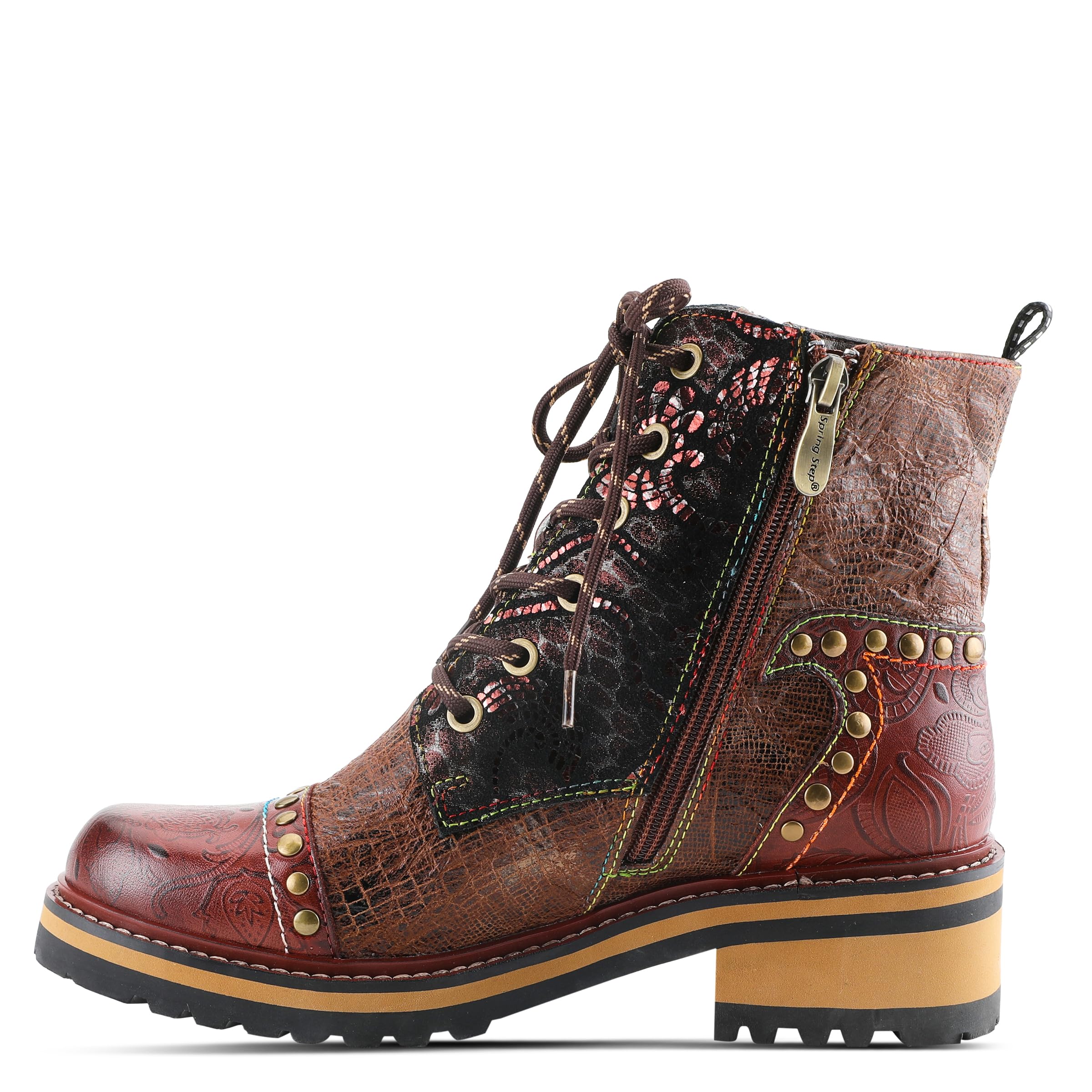 Spring Step L'Artiste Women's Rugup Bootie - Comfortable Ankle Boots for Fall & Winter, Waterproof & Slip-Resistant, Perfect for Work, Outdoor & Casual Wear