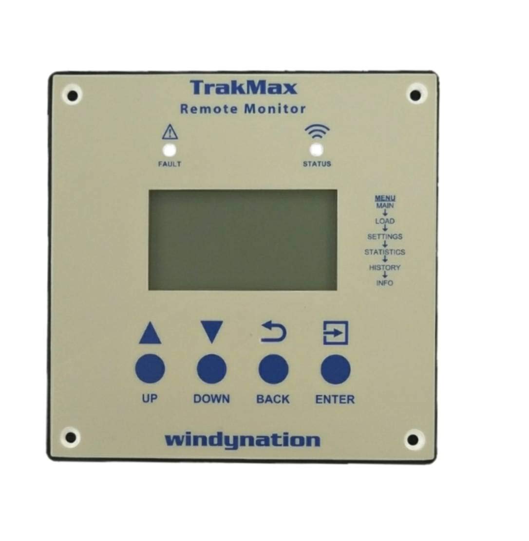 WindyNation TrakMax 100A MPPT Solar Charge Controller with Remote Meter - Ideal for Off-Grid Solar Systems, RV, Marine & Home Battery Charging