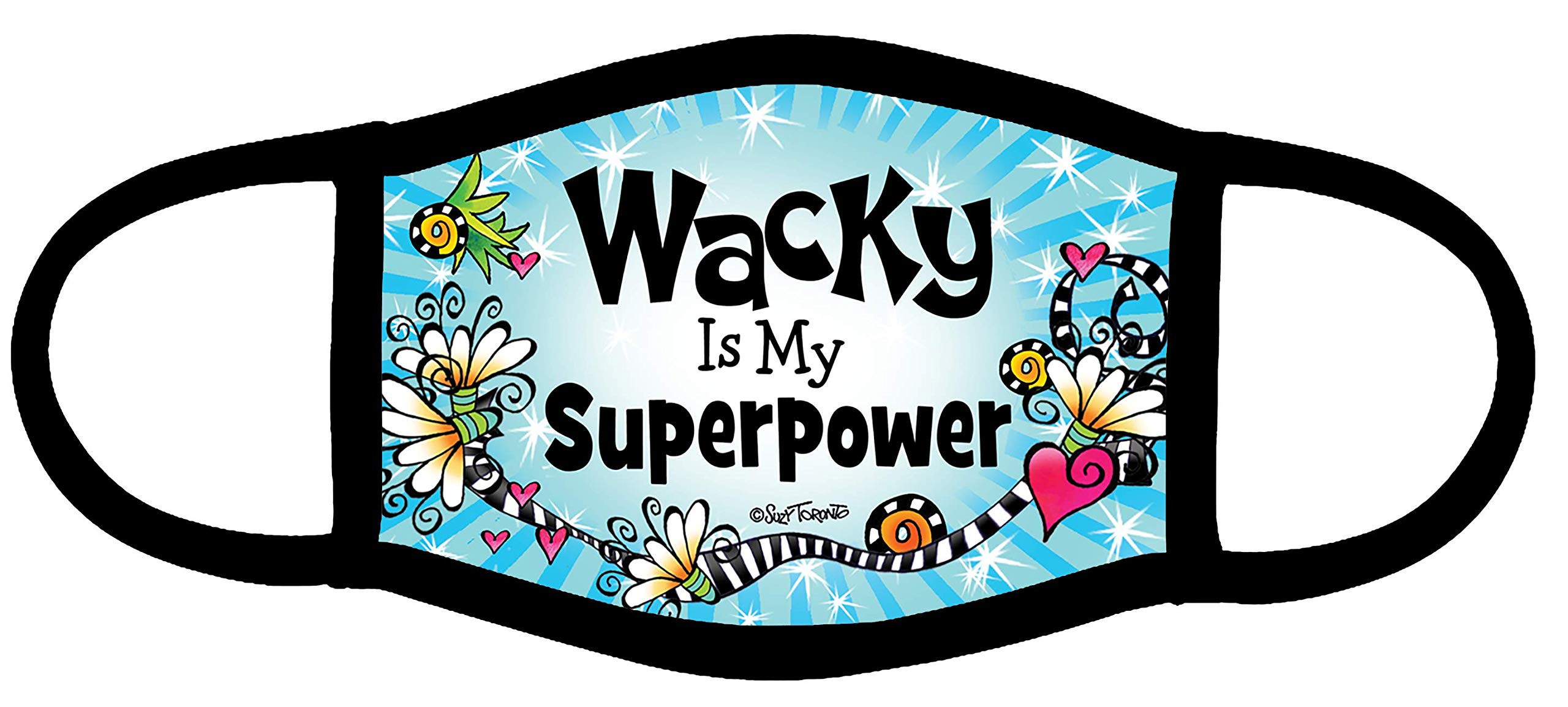 Wacky Super Power Mask - Fun & Creative Costume Accessory for Halloween, Cosplay, and Parties | Perfect for Kids & Adults