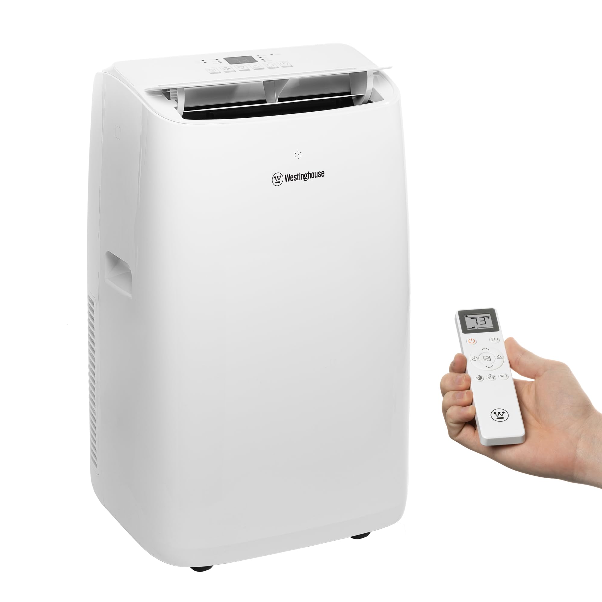 Westinghouse 14,000 BTU Smart WiFi Window Air Conditioner with Heat Mode & Remote Control - 3-Speed Fan, Dehumidifier, Programmable Timer - Perfect for Bedrooms, Living Rooms & Home Offices