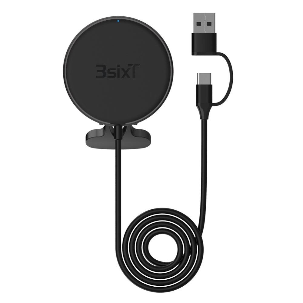 3sixT Magnetic Wireless Car Vent Mount 15W Fast Charger - Secure Phone Holder for iPhone, Samsung & Android - Perfect for Commuting, Road Trips & GPS Navigation