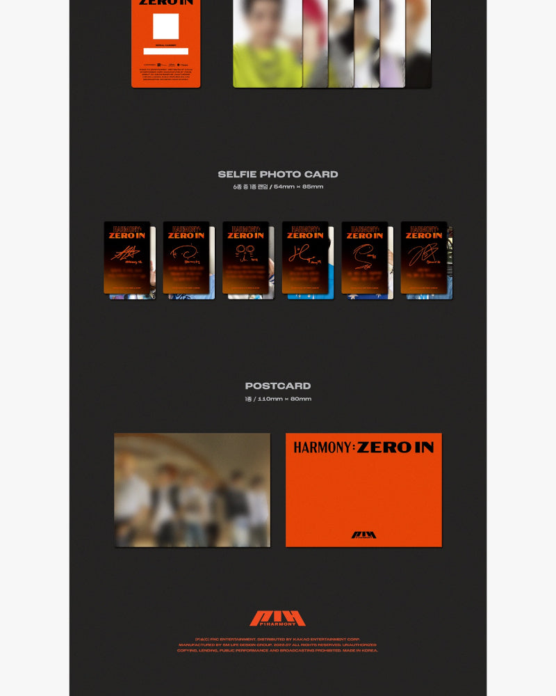 P1Harmony 4th Mini Album [HARMONY : ZERO IN] (Platform Version) - Kpop Music CD for Fans, Collectors & Gift Giving | Perfect for Dance Practice, Parties & Kpop Collections