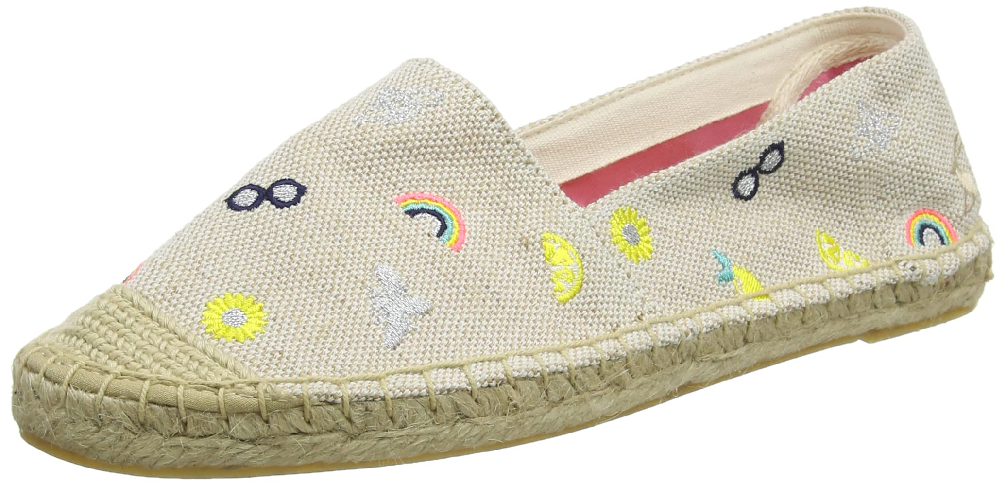 Joules Women's Espadrilles Shoes - Comfortable Summer Slip-On Flats with Jute Sole | Perfect for Beach, Vacation & Casual Outfits