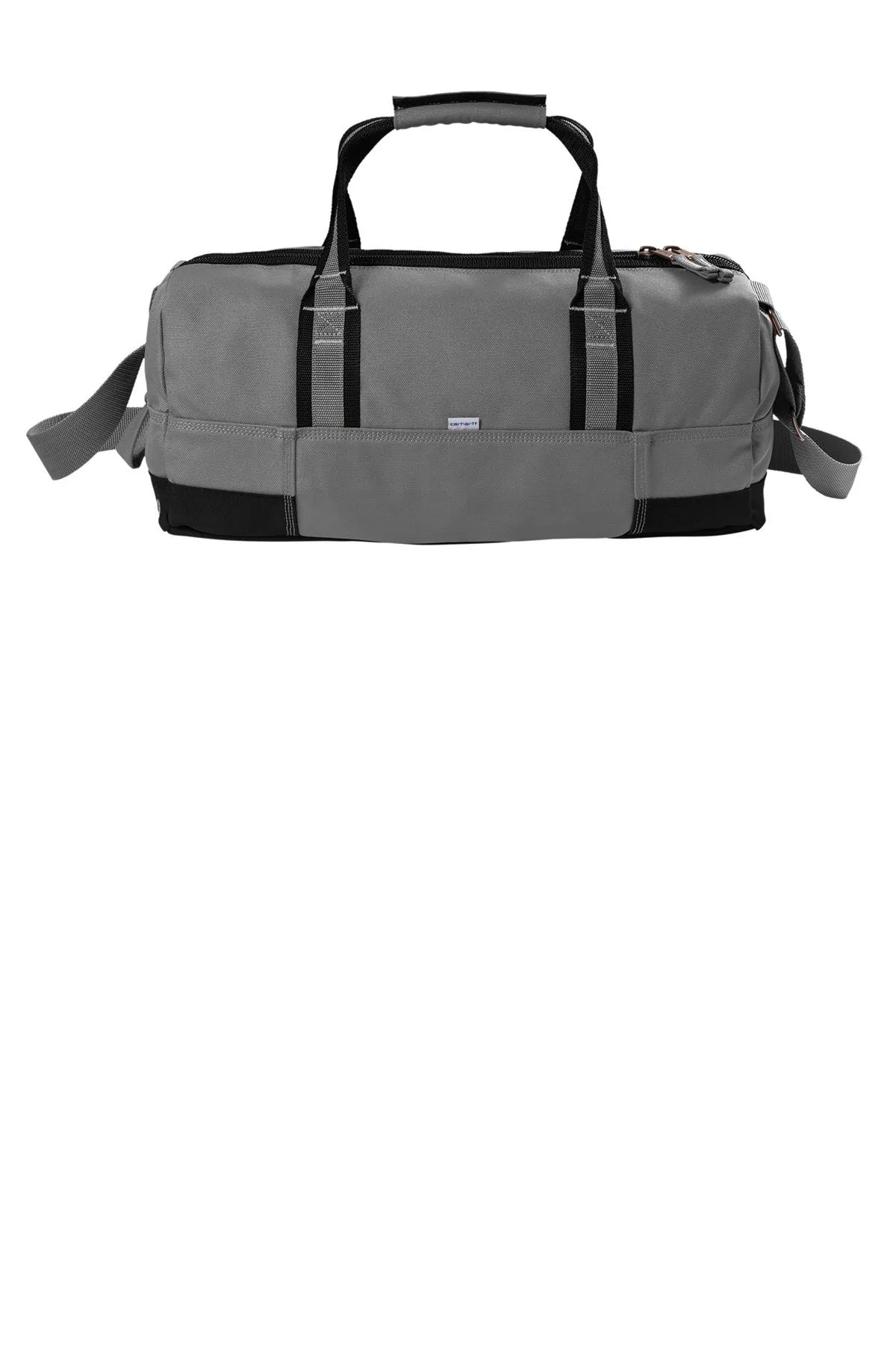 Carhartt 35L Foundry Series Customized Duffel Bag - Heavy Duty Grey Work & Travel Gear for Men | Perfect for Construction Sites, Gym & Weekend Getaways