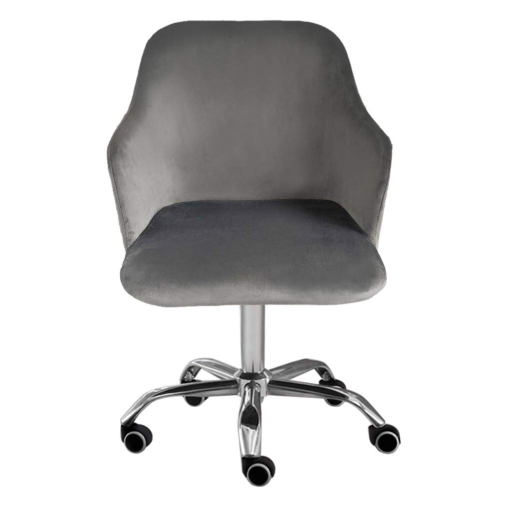 Ergonomic Office Chair with Wheels - Adjustable Height Swivel Task Chair with Lumbar Support & Armrests for Home Office, Gaming & Workspace Comfort