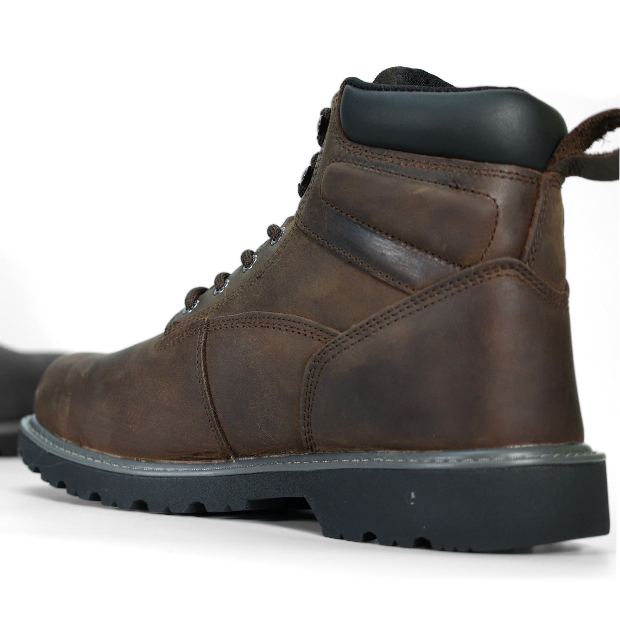 Floorhand Safety Boots - Heavy Duty Work Boots for Oil Rig & Construction - Slip Resistant, Steel Toe, Waterproof - Ideal for Industrial & Outdoor Work Safety