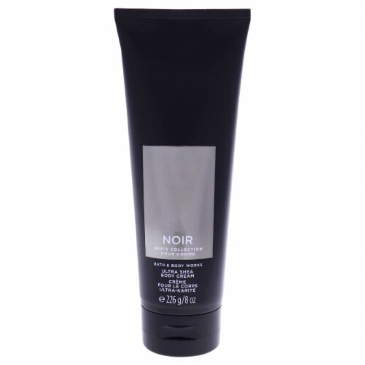 Bath & Body Works Noir for Men Ultra Shea Body Cream 8oz - Deep Hydration & Long-Lasting Fragrance - Perfect for Daily Moisturizing & Post-Shave Care