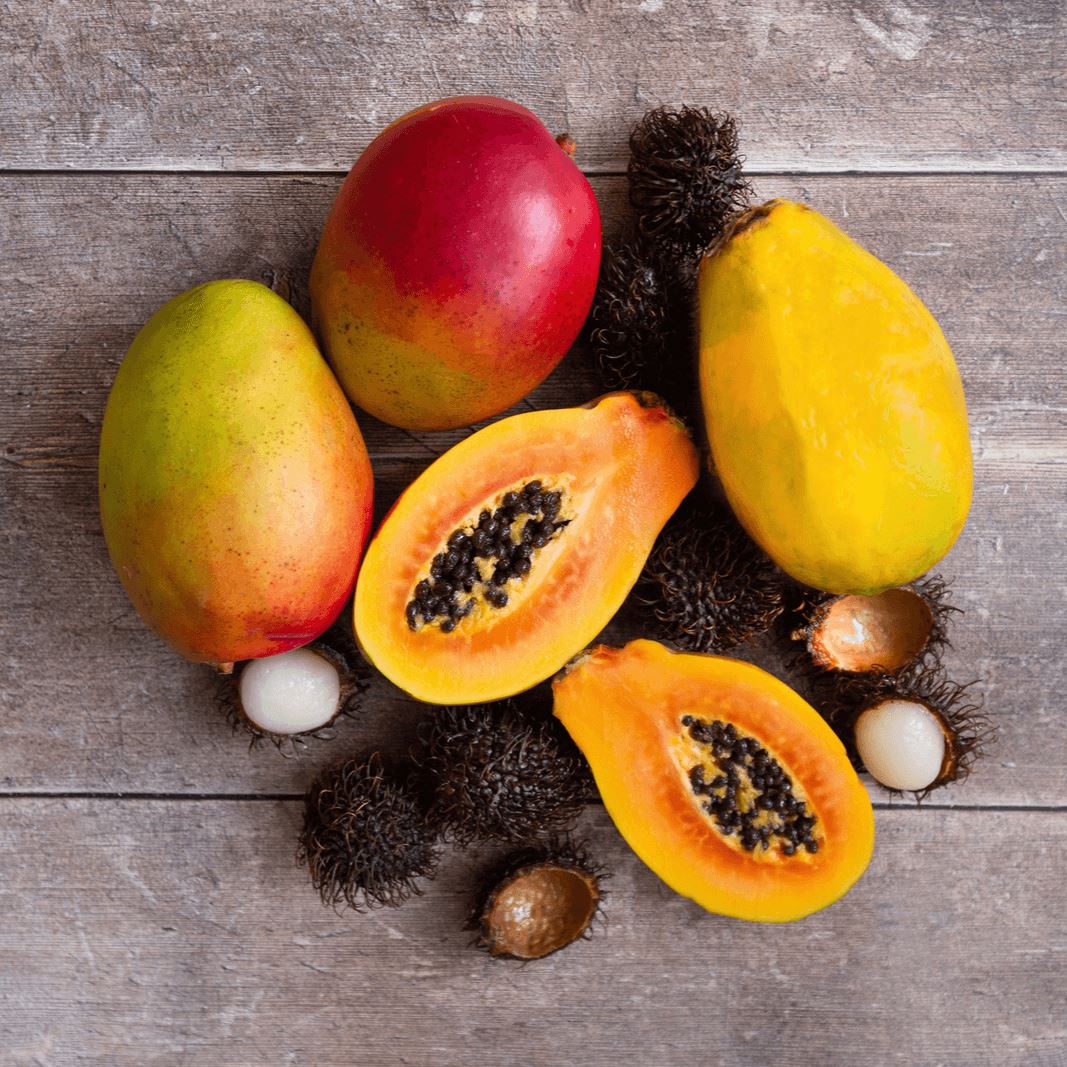 Organic Mixed Tropical Fruit Box - Fresh Exotic Fruits Delivered to Your Door - Perfect for Healthy Snacks, Smoothies & Gift Baskets