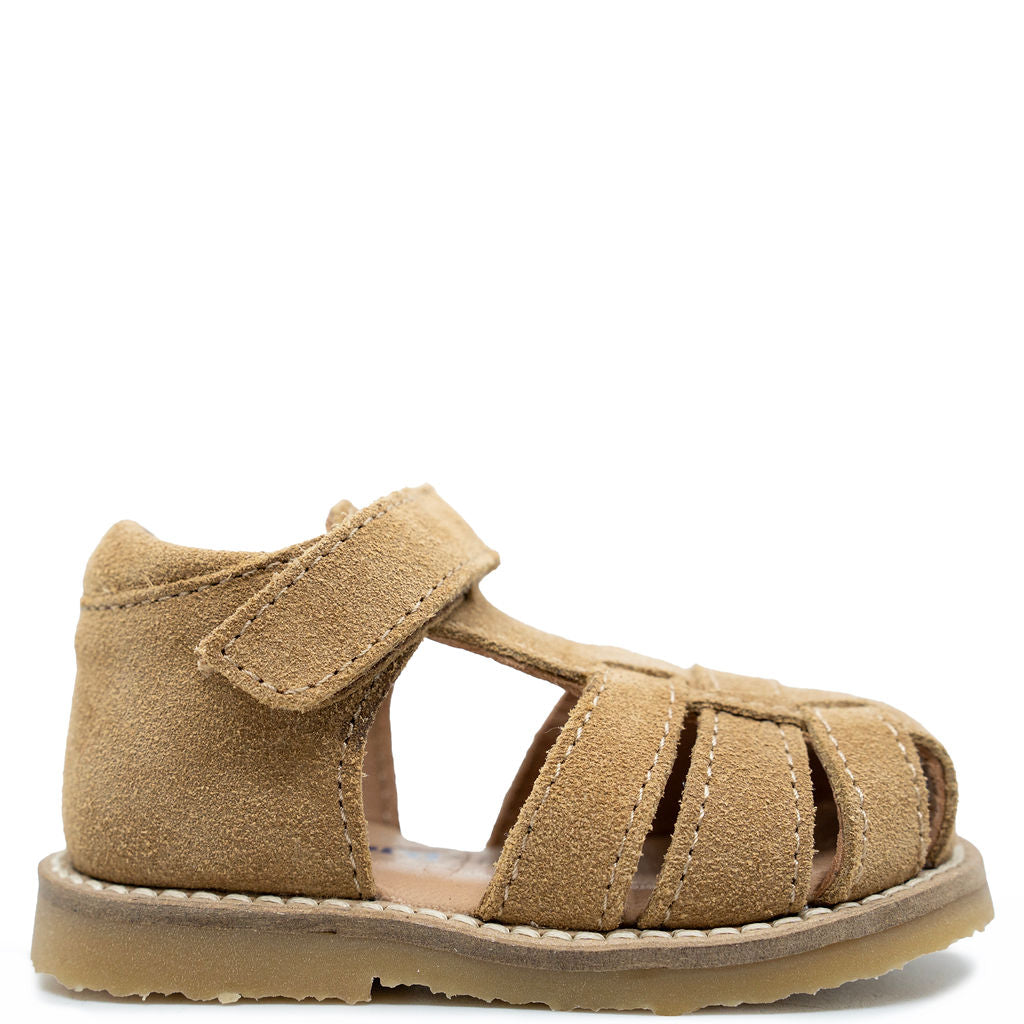 Petit Nord Sahara Suede Baby Sandals - Soft Leather Infant Walking Shoes for Boys & Girls | Perfect for Beach, Park & Summer Outings