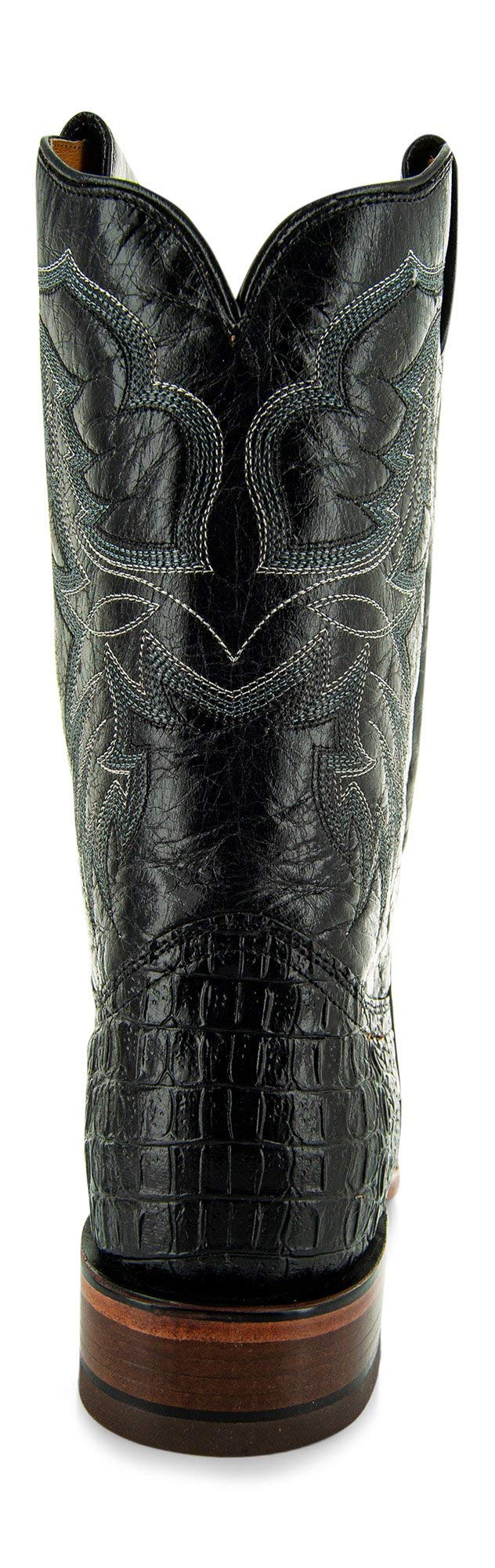 Soto Boots Men's Caiman Belly Print Cowboy Boots H4001 - Genuine Leather Western Boots for Men, Comfortable & Durable - Perfect for Rodeo, Country Dancing & Western Fashion