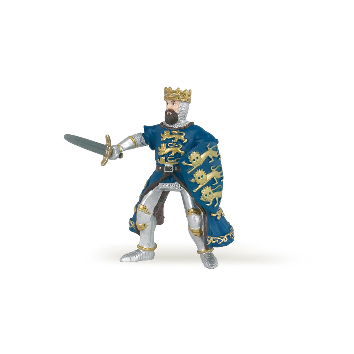 Papo Mini Tub Knights Toy Figures - 12 Piece Medieval Action Figure Set for Kids - Perfect for Playtime, Collecting & Fantasy Role-Playing Scenes