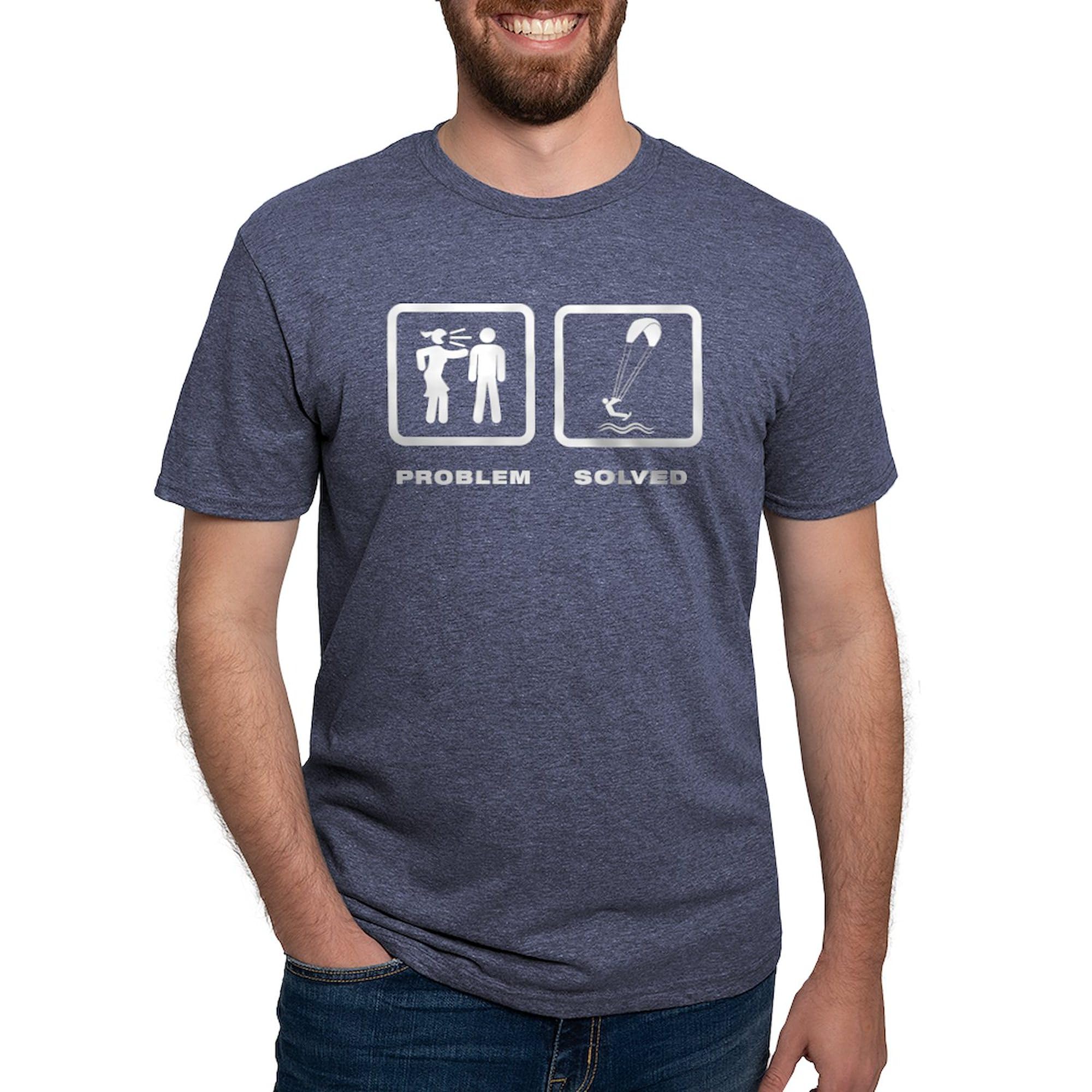 Premium Men's Kiteboarding T-Shirt - Soft Tri-Blend Fabric for Comfort & Style | Perfect for Surfing, Beach Outings & Water Sports