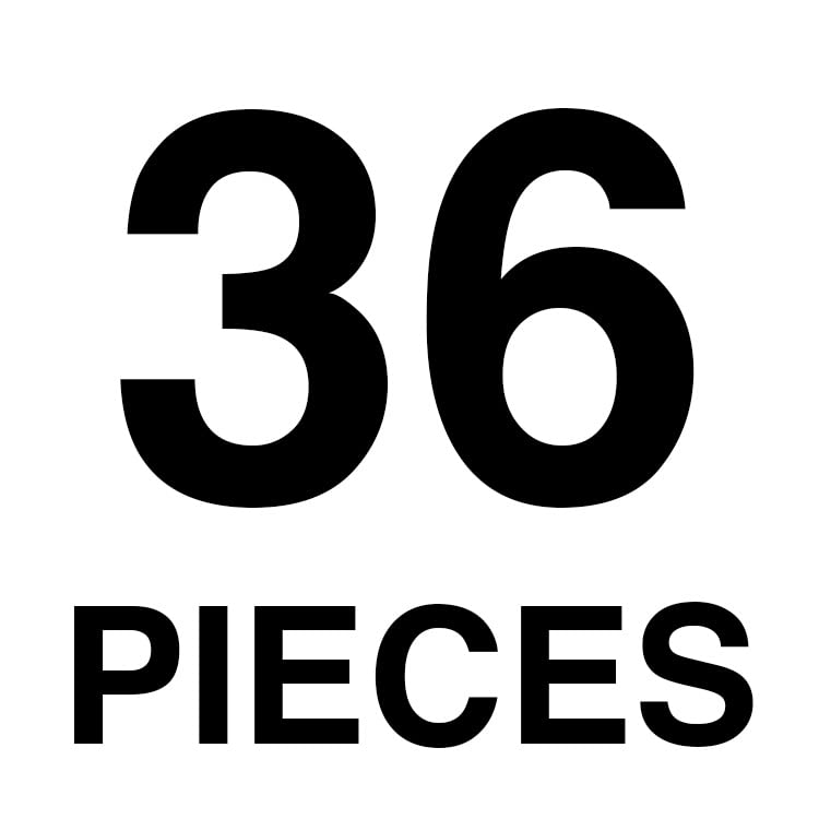 36 Pieces