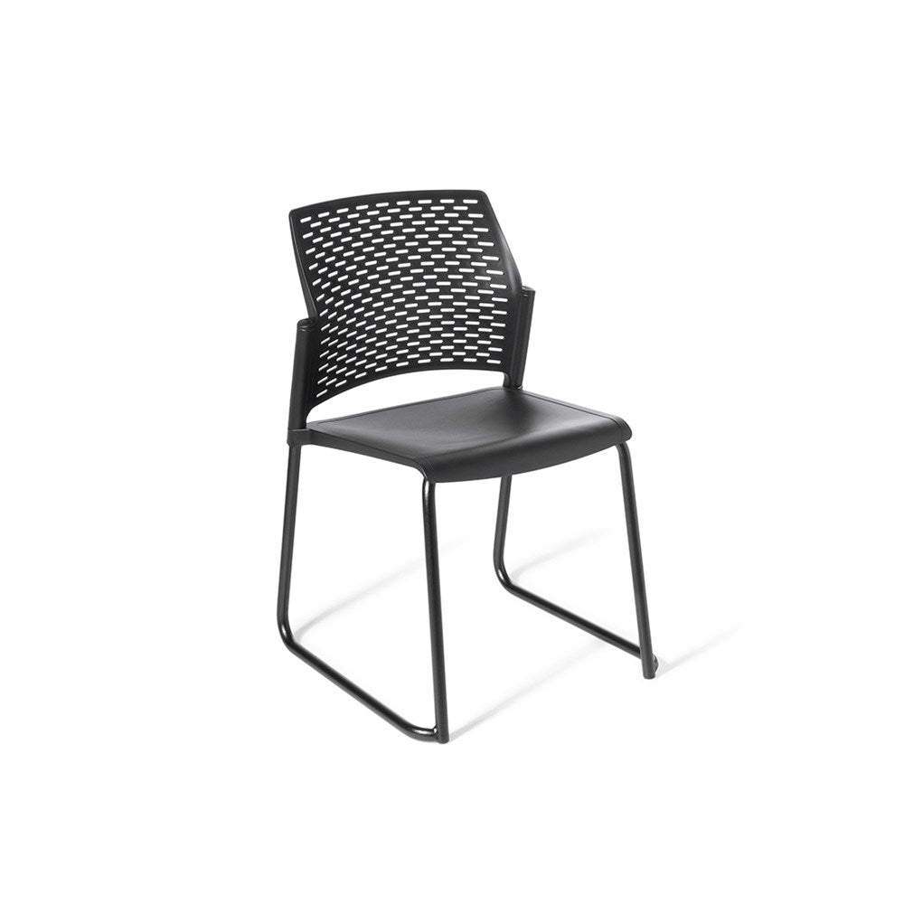 Ergonomic Mesh Office Chair - Adjustable Height Swivel Task Chair for Home & Office Meetings - Comfortable Desk Chair for Long Work Sessions & Video Conferences