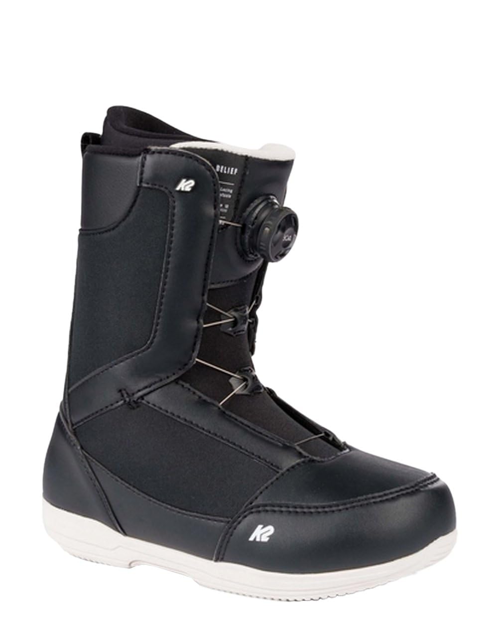 K2 Belief Women's Snowboard Boots - Lightweight & Comfortable for All-Mountain Riding - Perfect for Freestyle, Park, and Powder Snowboarding