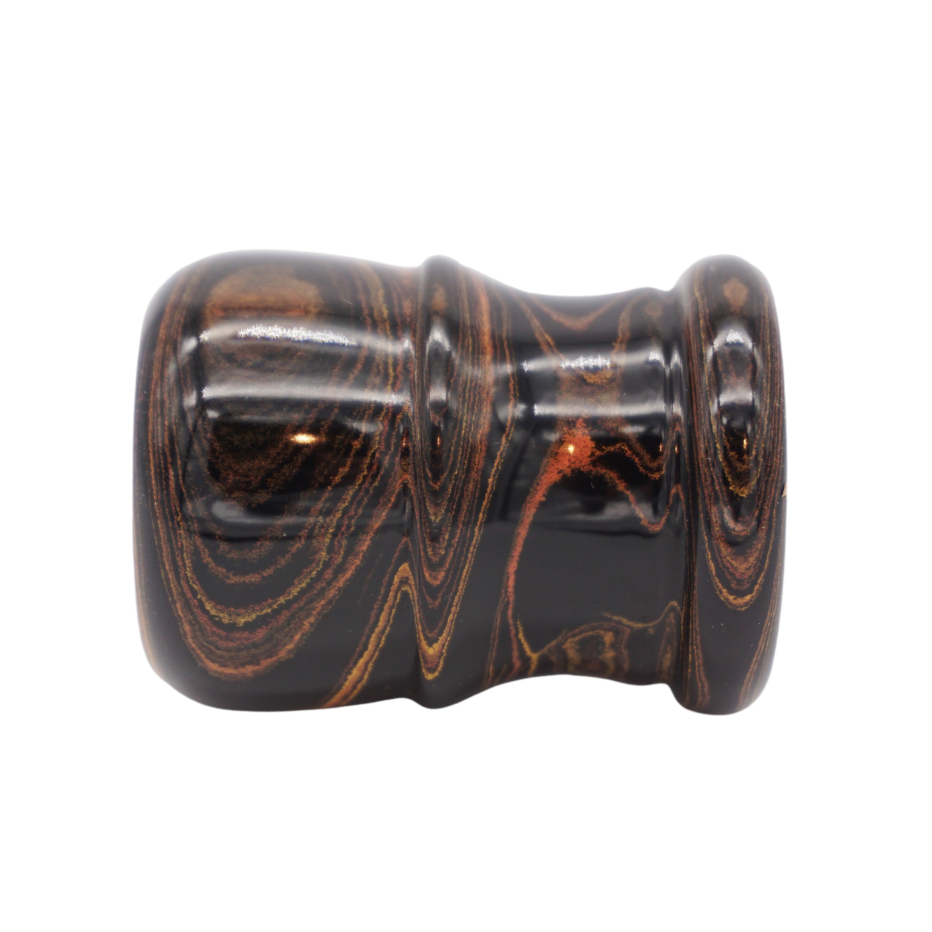 Premium Handcrafted Honey Ebonite Shaving Brush Handle - Fits 24mm & 26mm Knots - Perfect for Wet Shaving & Grooming Rituals