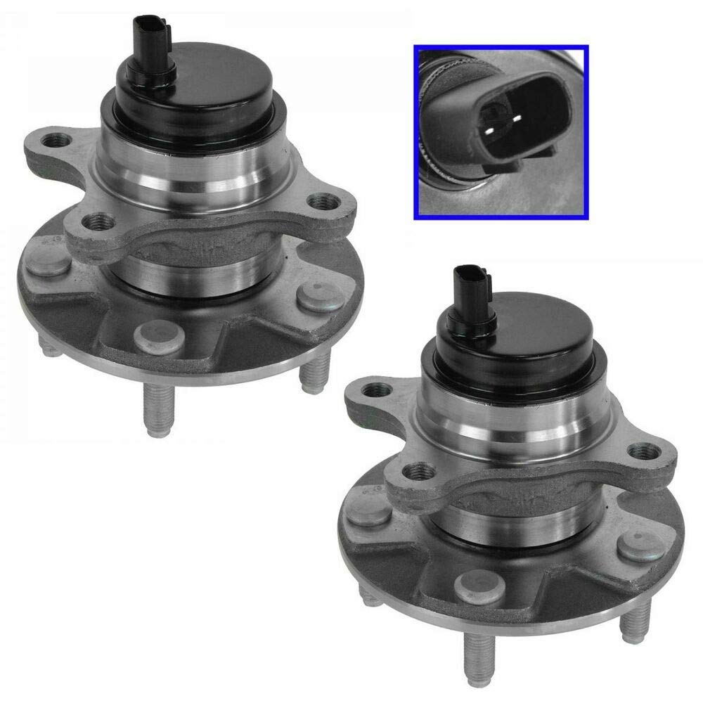 2-Pack Front Wheel Hub and Bearing Assembly Compatible with 513284 513285 - Perfect for DIY Car Repairs & Maintenance