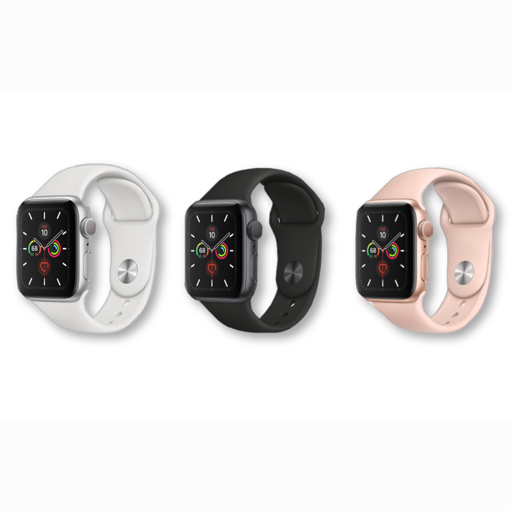 Refurbished Apple Watch Series 5 40mm GPS + Cellular Smartwatch - Like New Condition with Warranty | Fitness Tracker, Heart Rate Monitor, Water Resistant | Perfect for Workouts, Swimming & Everyday Use