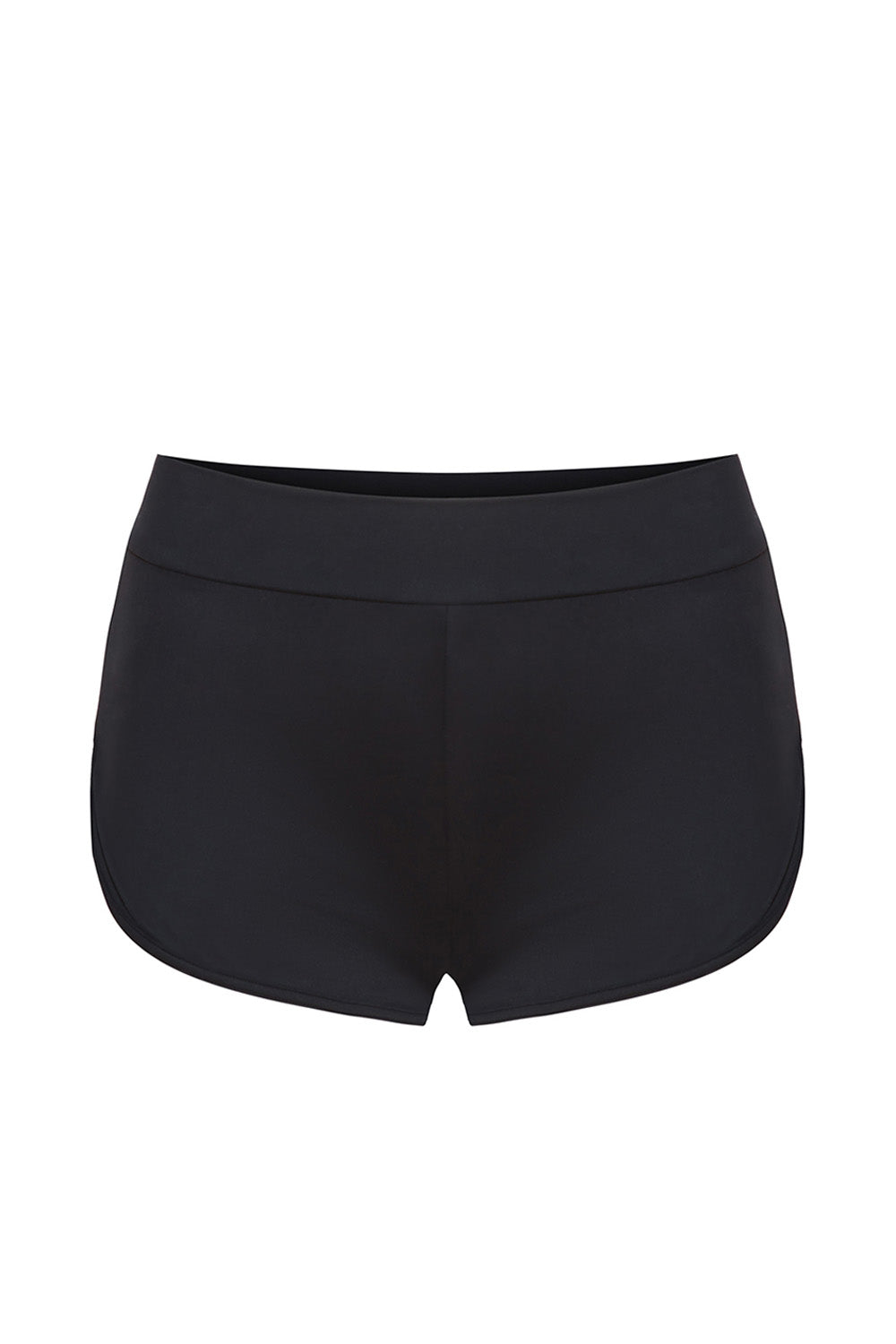 **Men's Quick-Dry Swim Shorts in Black Terra - Comfortable & Stylish for Beach, Pool & Water Sports**