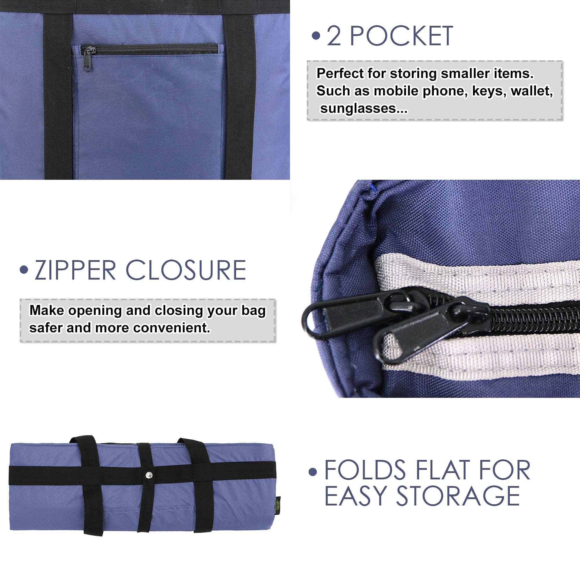 BeeGreen Insulated Cooler Bag - Leakproof Grocery Tote for Food Delivery & Picnics