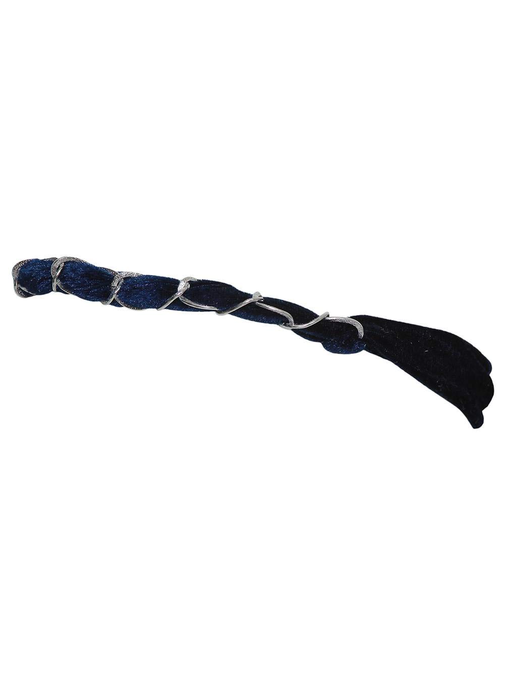Women's Velvet Headband Wrap with Chain - Elegant Hair Accessory for Parties, Weddings & Everyday Style