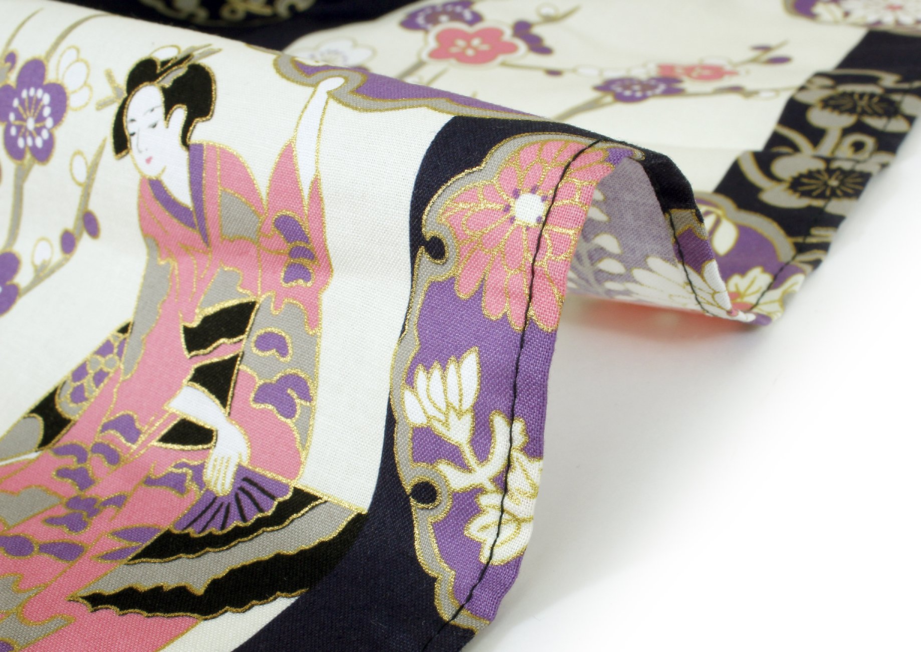 Women's Cotton Kimono Yukata Robe - Medium Size 56