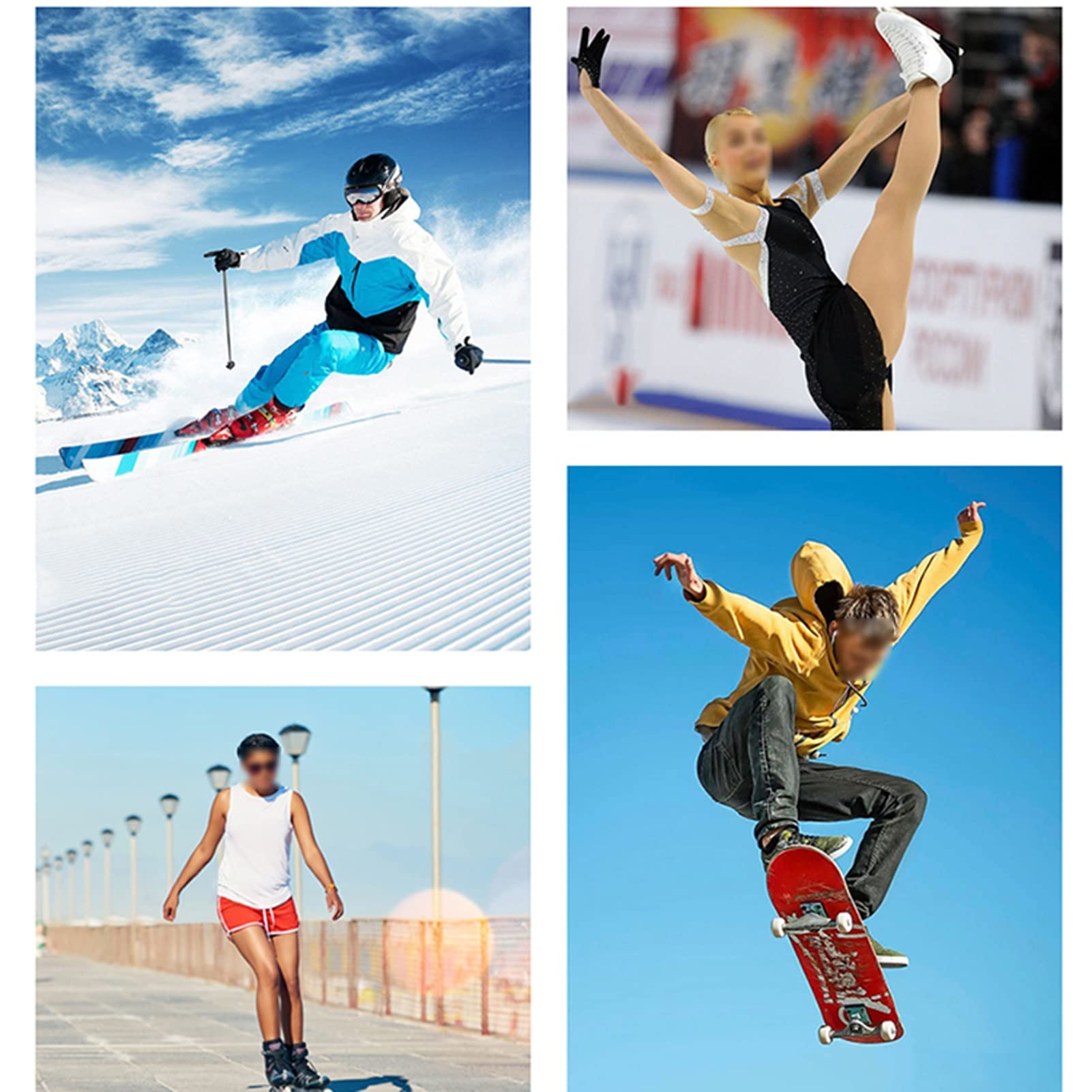 3D Hip Protector Padded Shorts for Adults - Breathable Tailbone & Butt Pad for Skiing, Snowboarding, Skating - Impact Protection Gear (Size Small) | Perfect for Winter Sports & Extreme Activities