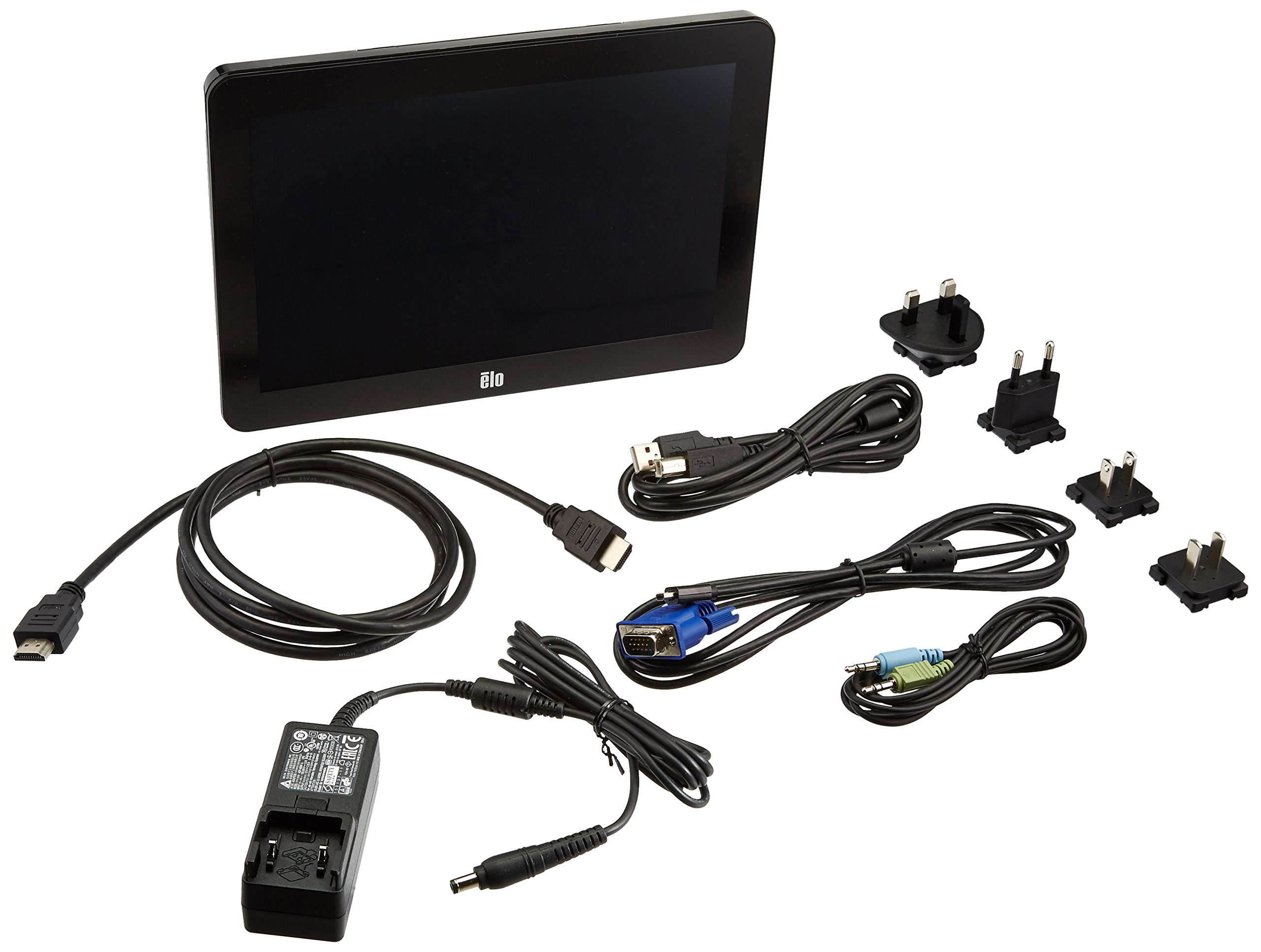 Elo E045337 M-Series 1002L 10.1 Inch LED-Backlit LCD Monitor - Black (Stand Sold Separately) | Touchscreen Display for POS, Kiosk, Retail & Industrial Use