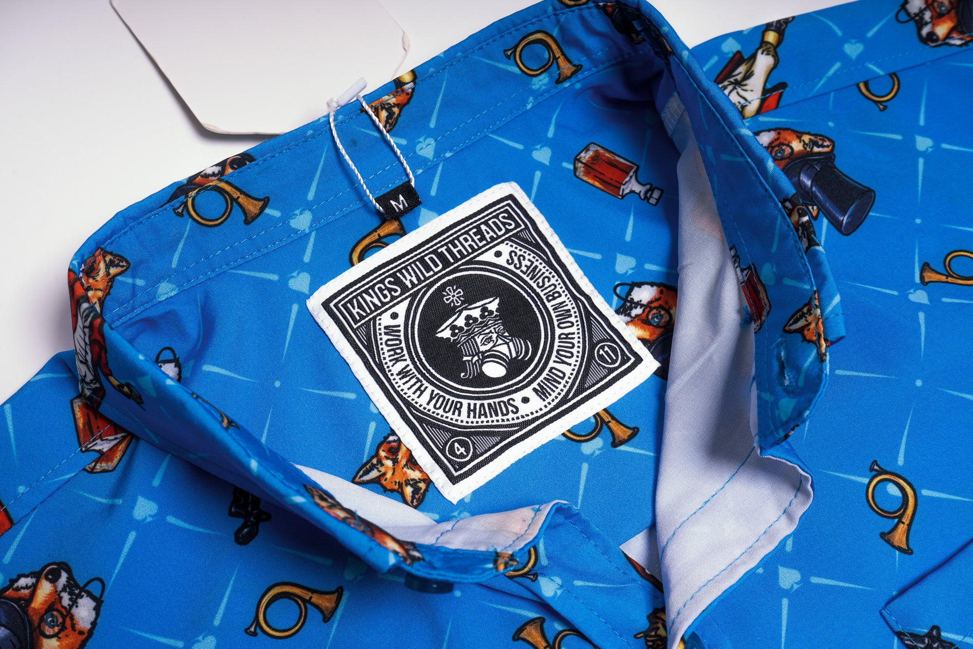 Kings Wild Threads Fox Joker 1 Playing Cards - Premium Collectible Deck for Cardistry, Magic Tricks & Poker Games - Perfect for Gifts, Game Nights & Professional Performances