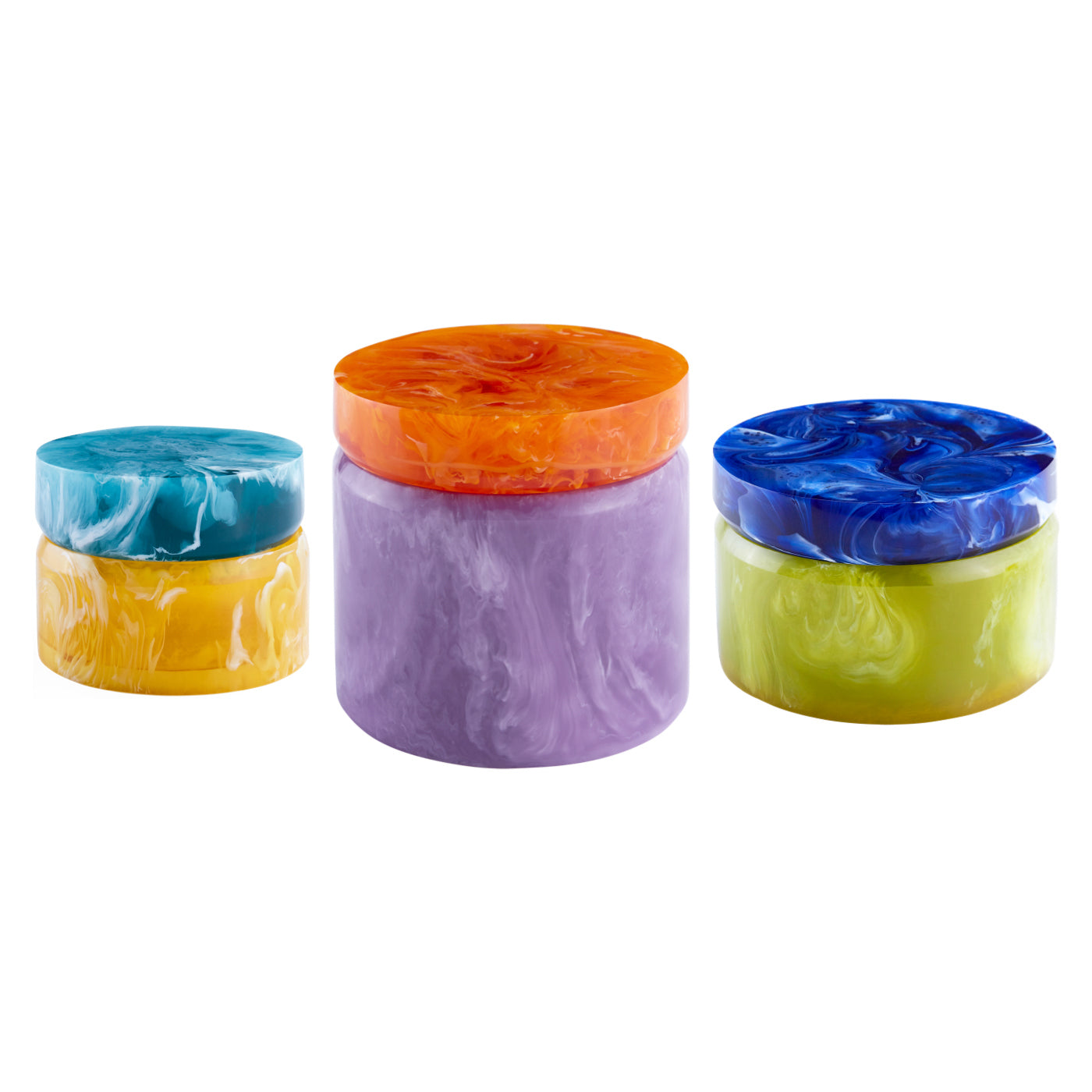 Mustique Box Trio Set - Premium Gift Boxes for Jewelry, Candles & Keepsakes | Perfect for Wedding Favors, Birthday Gifts & Home Decor