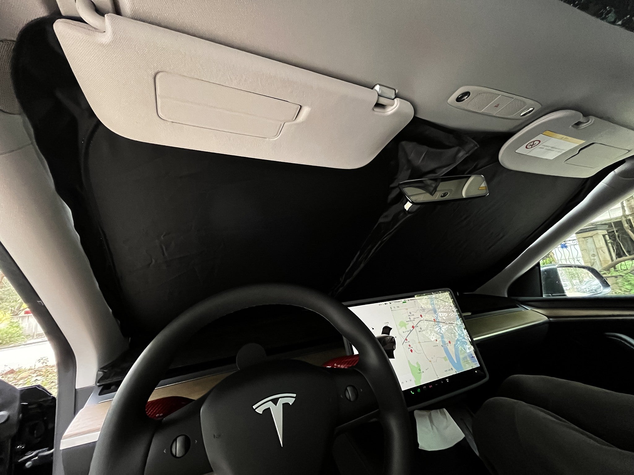 Tesla Model Y / 3 Side Window Sunshades (2017-2025) - UV Protection & Privacy Shield for Car Windows | Perfect for Road Trips & Parking in Direct Sunlight