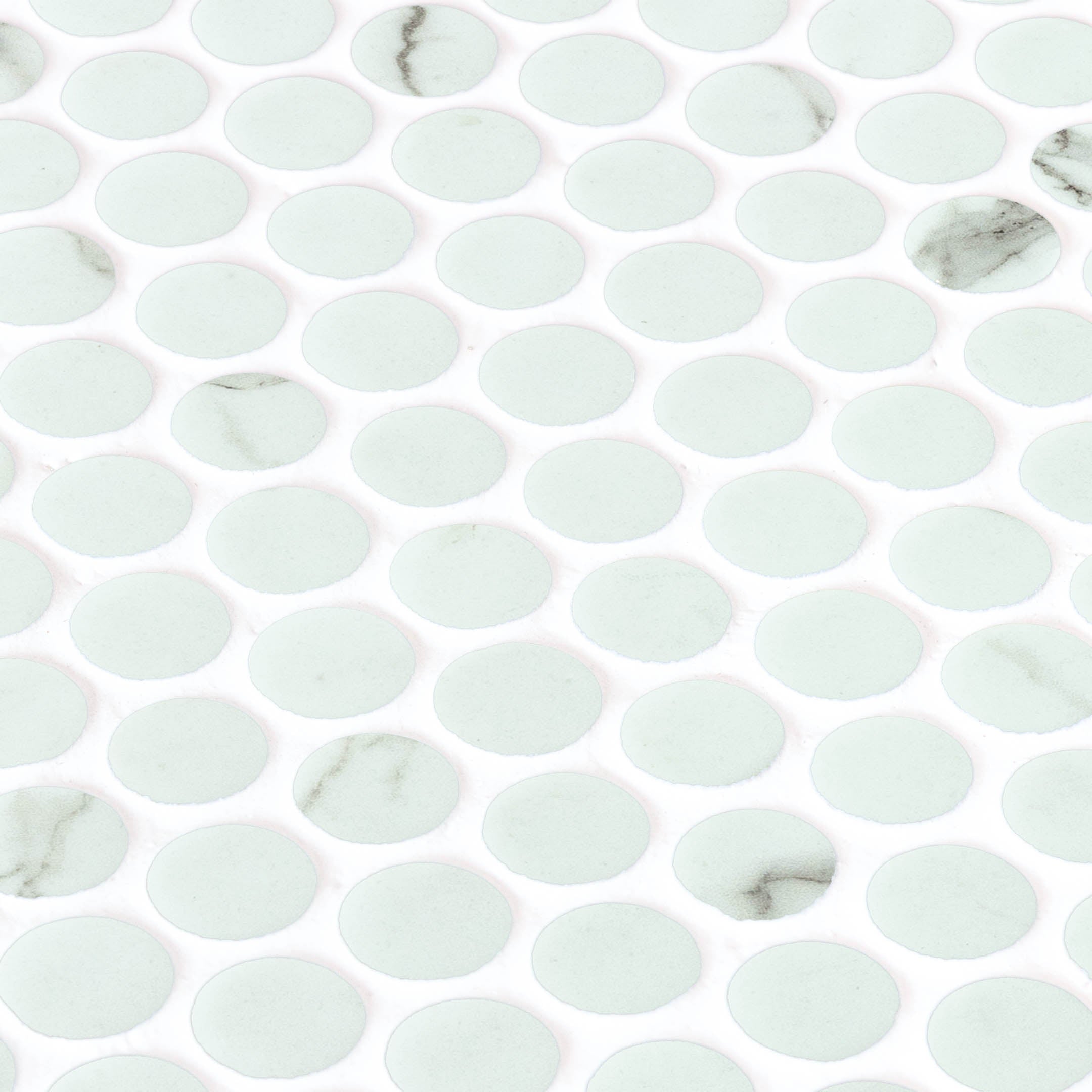 Premium Onix Penny Round Mosaic Tile - Natural Stone Backsplash & Bathroom Wall Decor - Perfect for Kitchen, Shower, and Flooring Designs